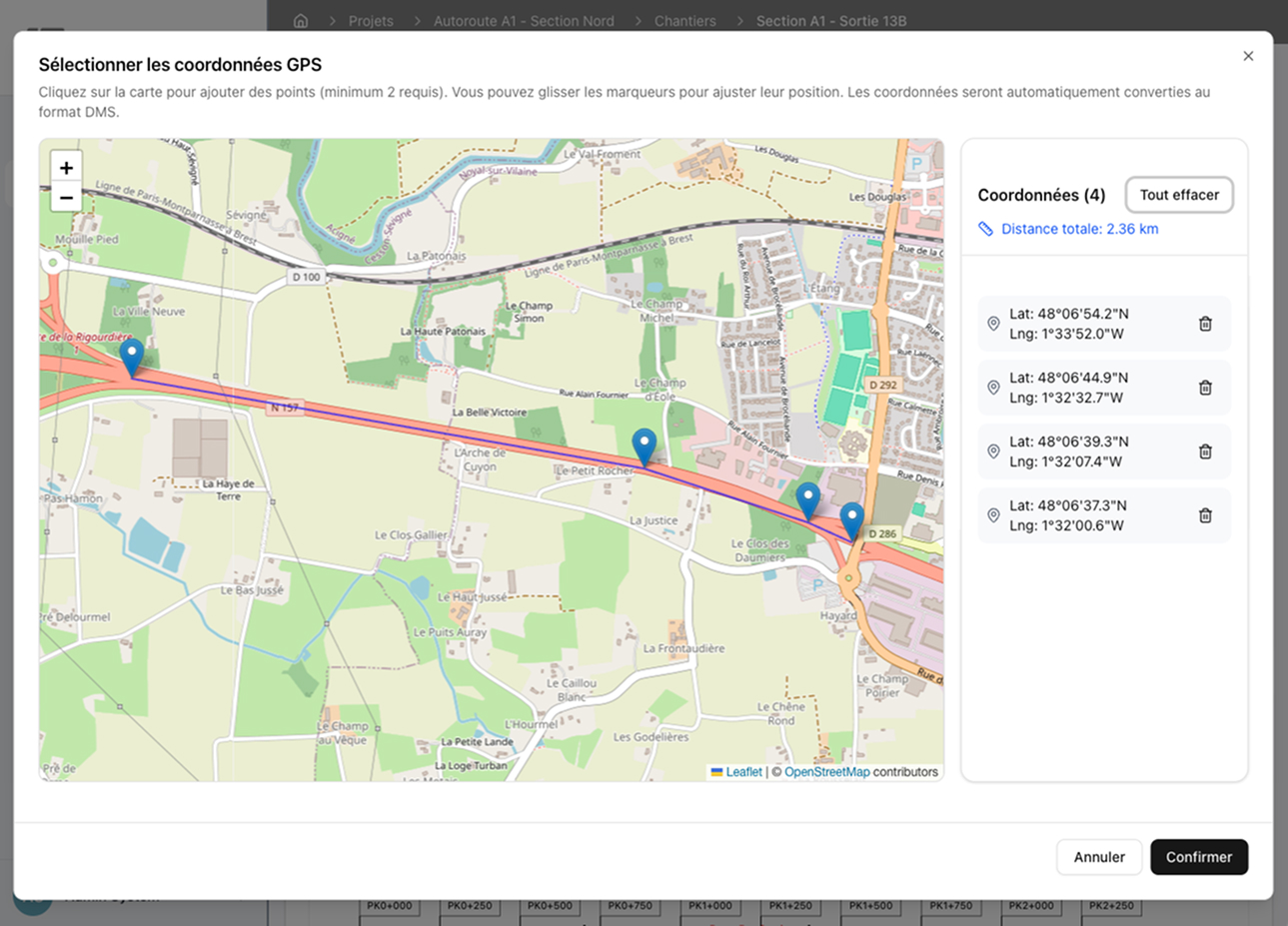 InfrasTracker — 3